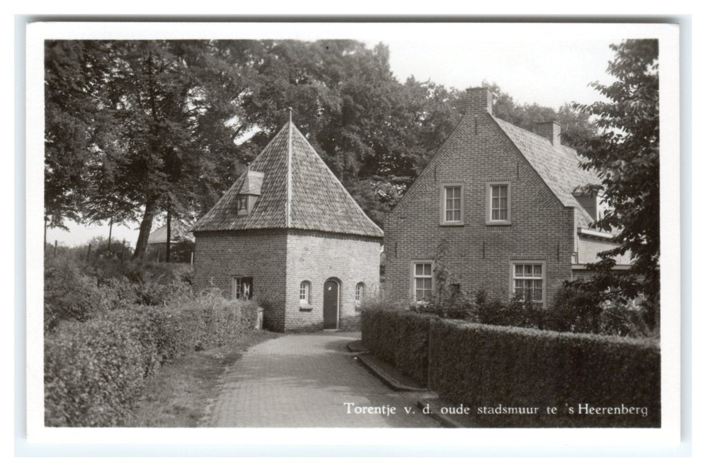 's-Heerenberg, Torentje v. d. oude stadsmuur, Ophalen of Verzenden, 1940 tot 1960, Gelopen, Gelderland