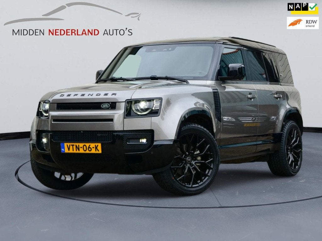 Land Rover Defender 3.0 D250 110 X-DYNAMIC * COMMERCIAL * GR, Auto's, Automaat, Gebruikt, Zwart, Diesel