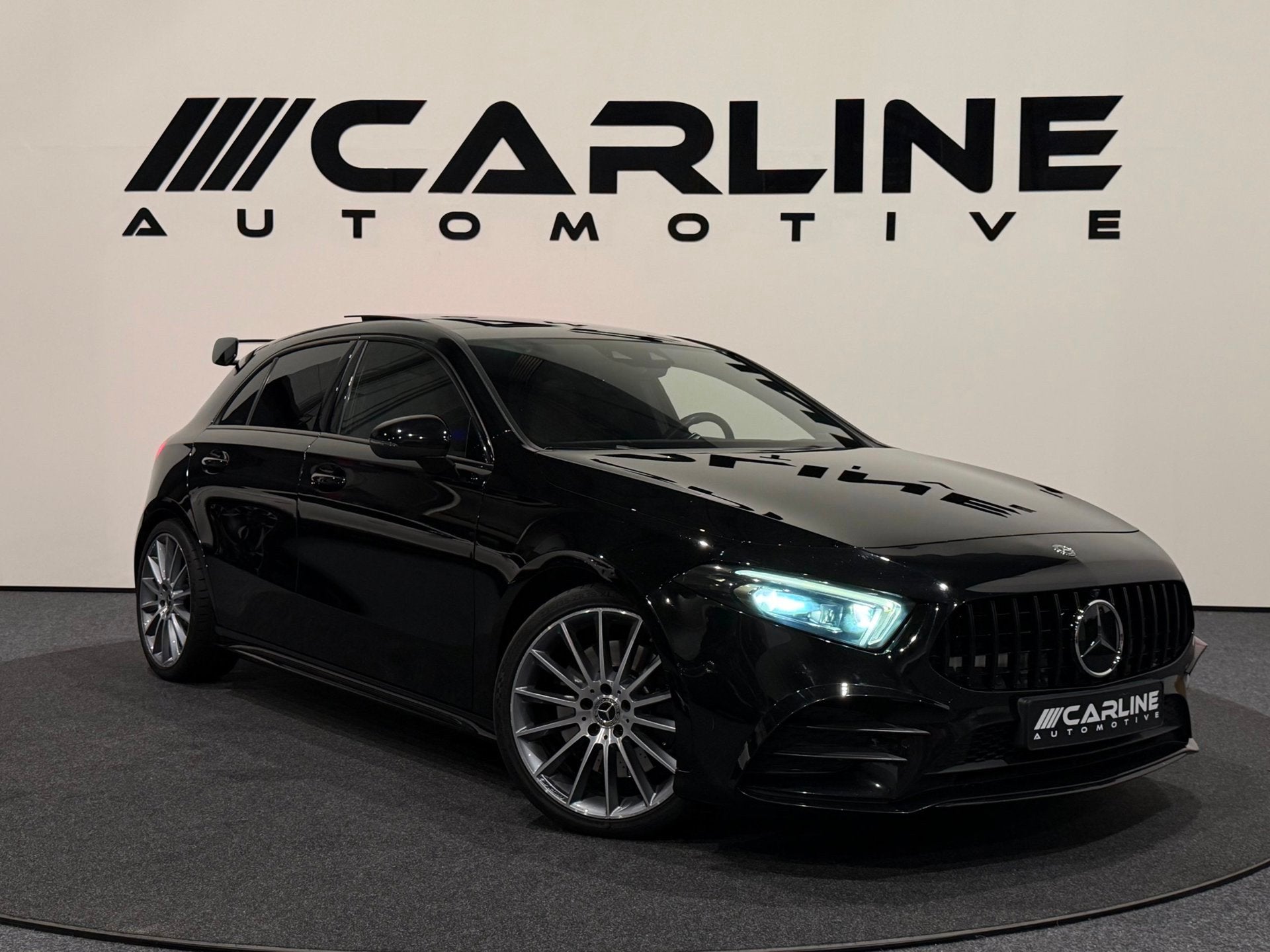 Mercedes-Benz A-klasse 250 Premium Plus PANO VIRTUAL ACC SFE, Auto's, Gebruikt, Euro 6, 4 cilinders, Automatische klimaatregeling