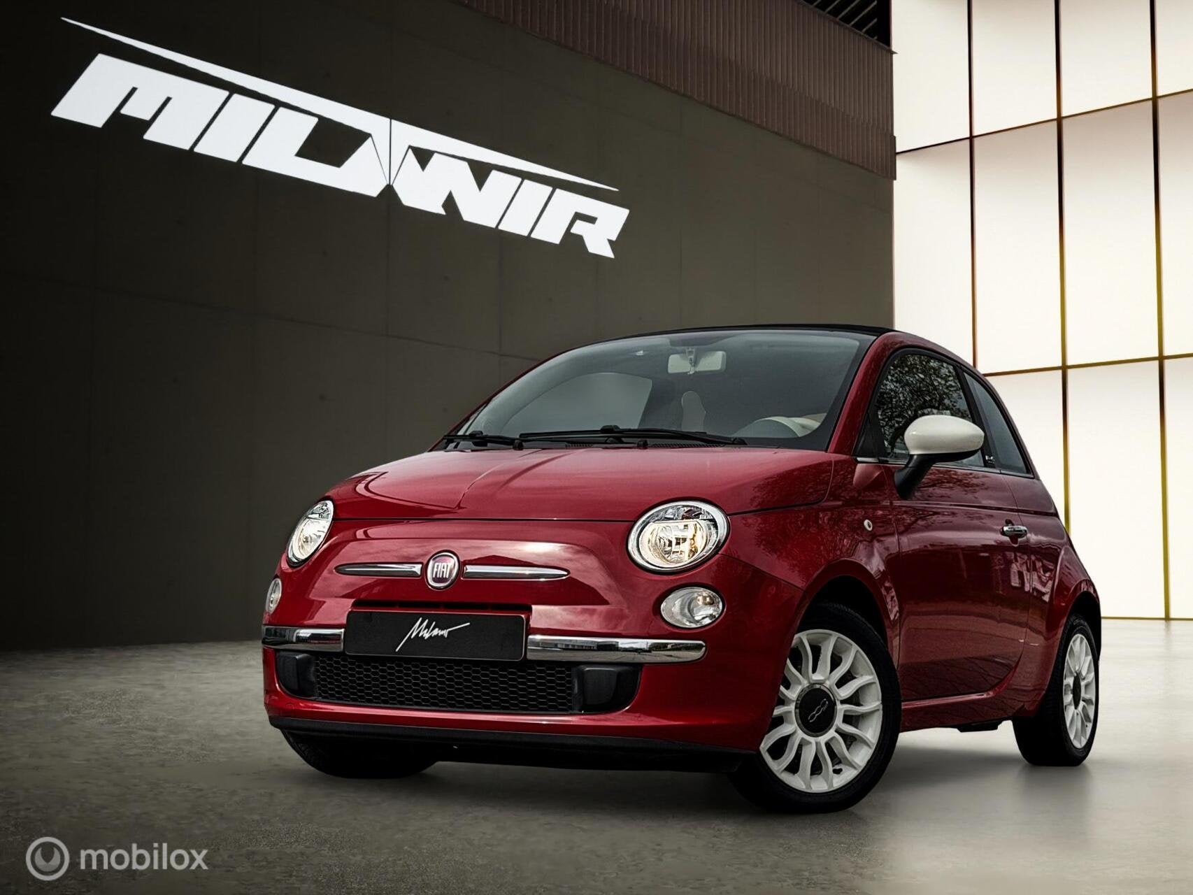 Fiat 500 C 0.9 TwinAir Lounge Cabrio | Origineel nederlands, Auto's, Fiat, Euro 5, 86 pk, Gebruikt, 31 €/maand