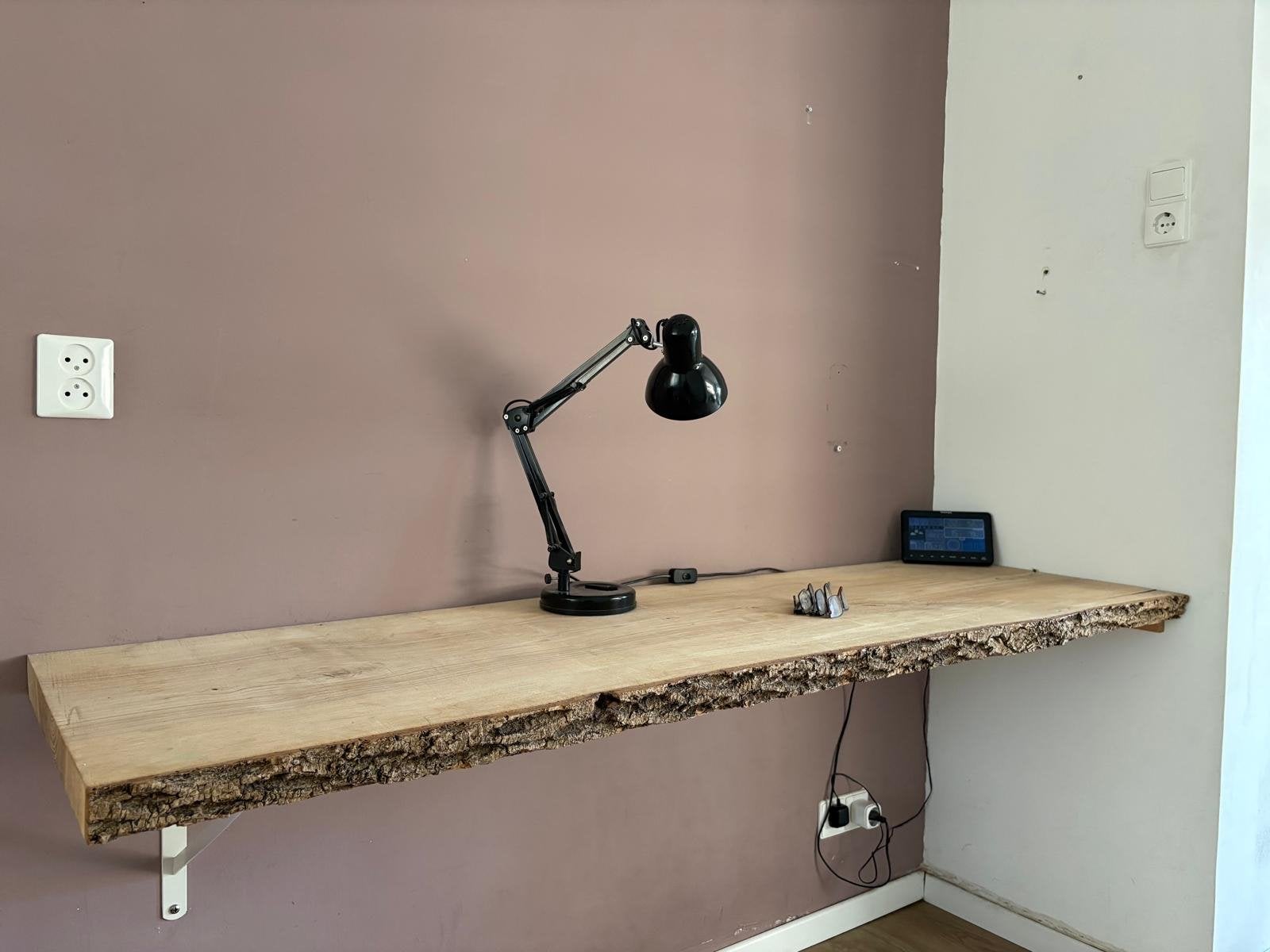 Massieve Eiken Plank - 175x53x4,5 cm, Doe-het-zelf en Verbouw, Hout en Planken, Ophalen, Gebruikt, 25 tot 50 mm, Eiken
