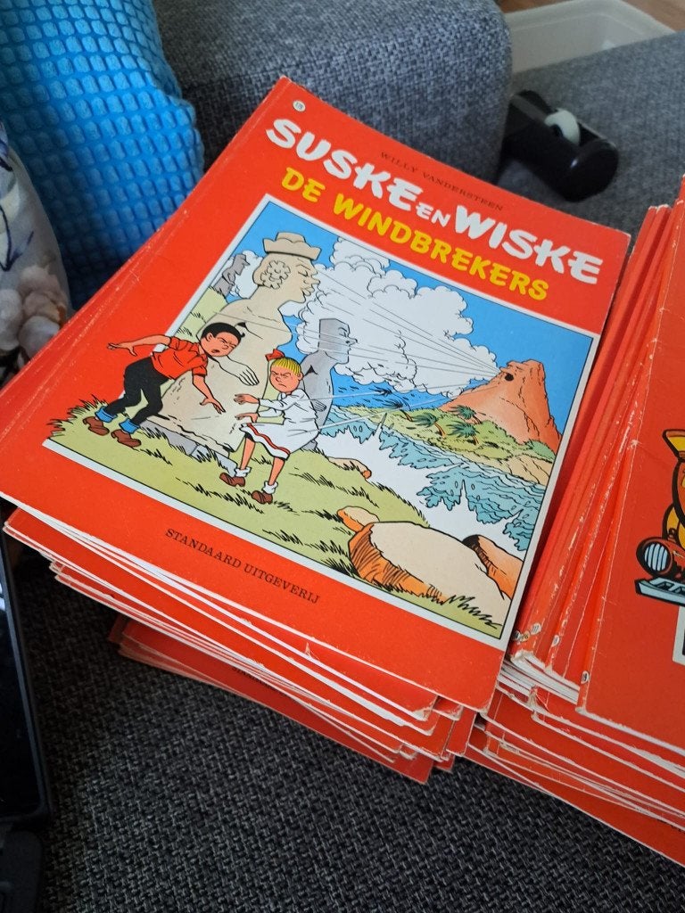 Suske & Wiske strips, Boeken, Willy Vandersteen, Meerdere stripboeken, Ophalen, Gelezen