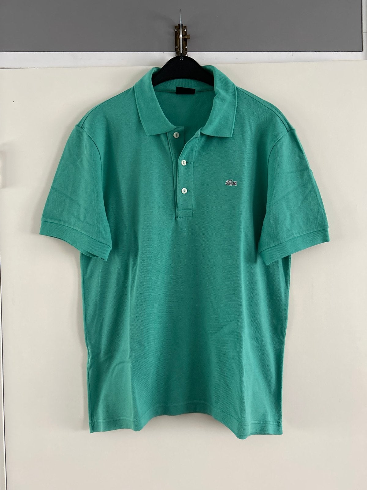 Lacoste Heren T-shirt Maat S - Groen Polo Shirt, Ophalen of Verzenden, Zo goed als nieuw, Maat 46 (S) of kleiner, Groen
