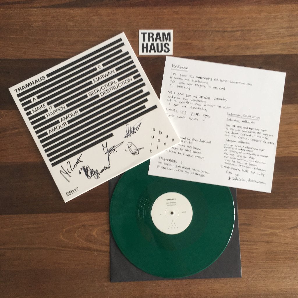 Vinyl Maxisingle Tramhaus Rotterdam EP GESIGNEERD GREEN NEW, Cd's en Dvd's, Vinyl Singles, Ophalen of Verzenden, EP, EP, 12 inch