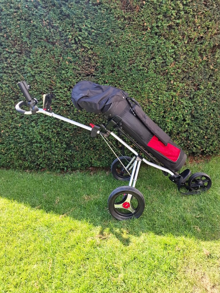 complete dames golfset met kar, Ophalen, Gebruikt, Set, Overige merken