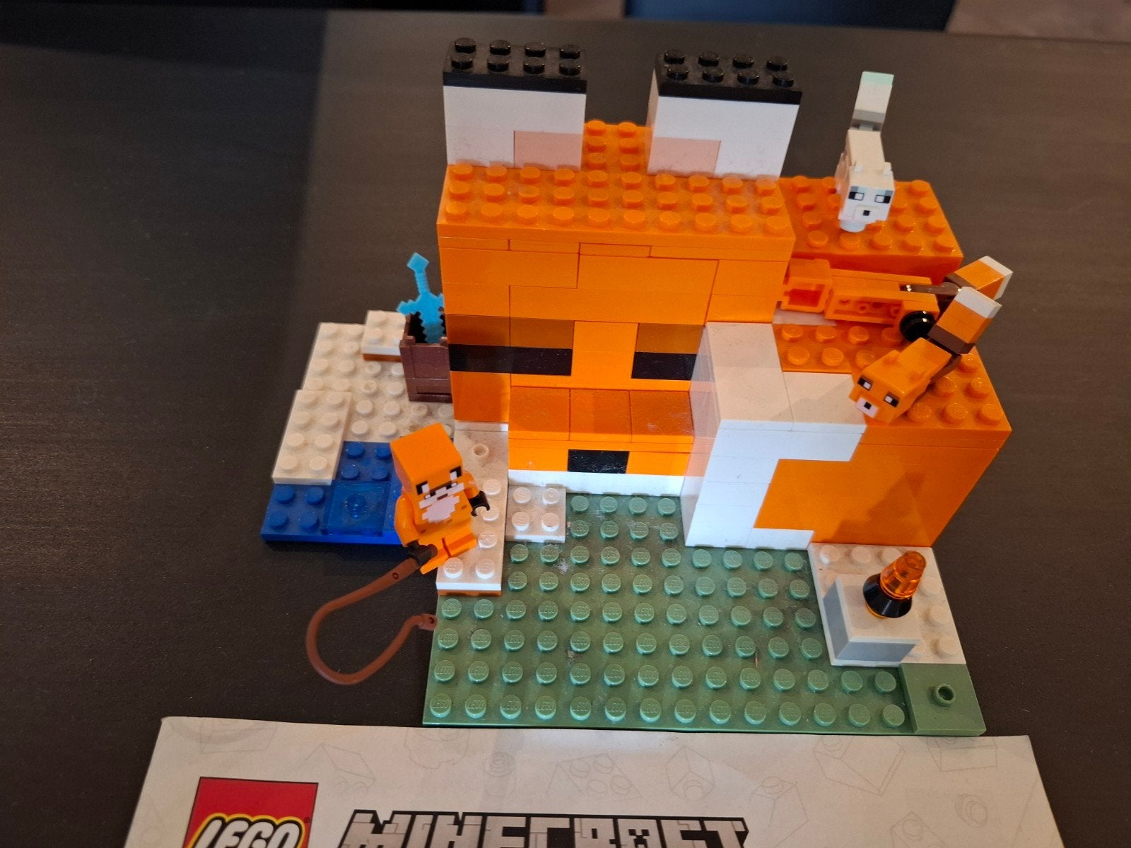 LEGO Minecraft De Vossenlodge (21178), Ophalen