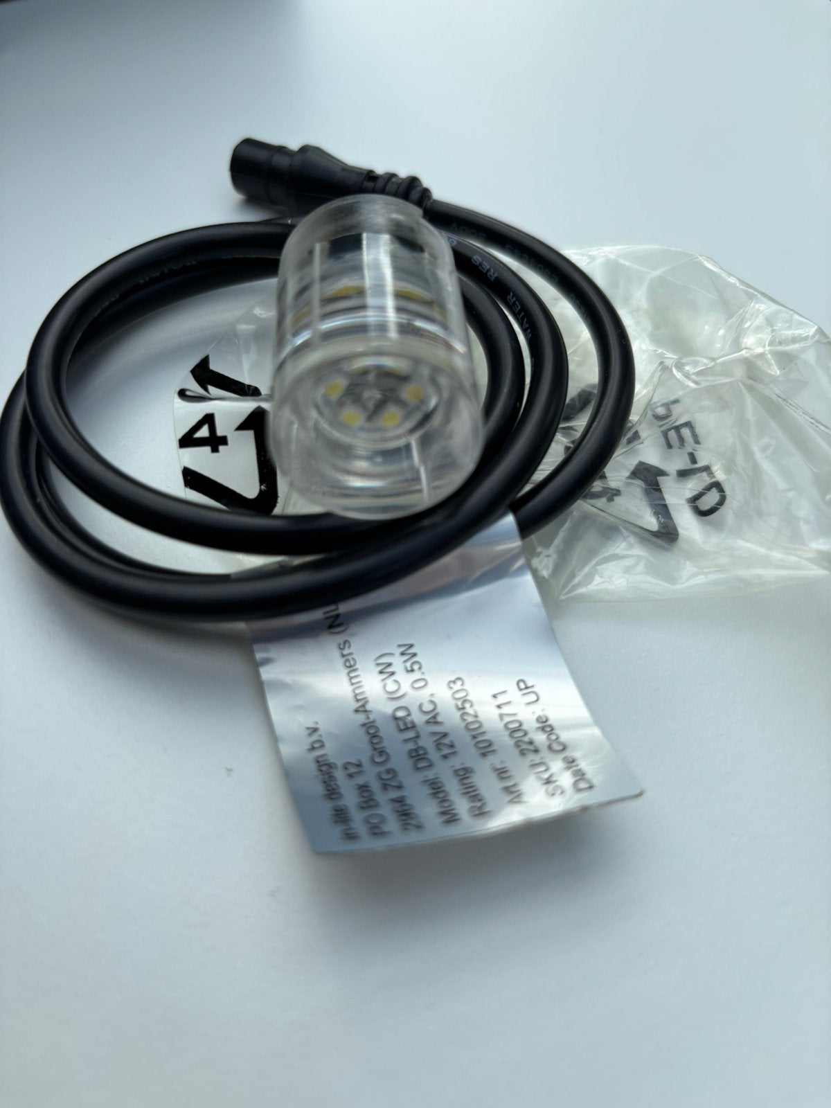 In-Lite spot grondspot Hyve - DB-LED WW -  DB LED CW NIEUW, Minder dan 50 watt, Ophalen of Verzenden, Netvoeding, Led