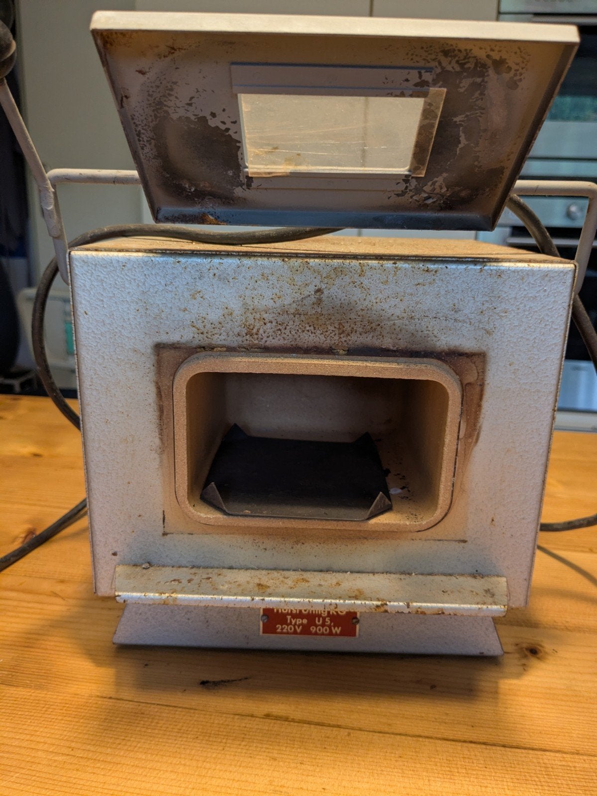emailleer oven met poeders en boek, Hobby en Vrije tijd, Ophalen of Verzenden, Gebruikt