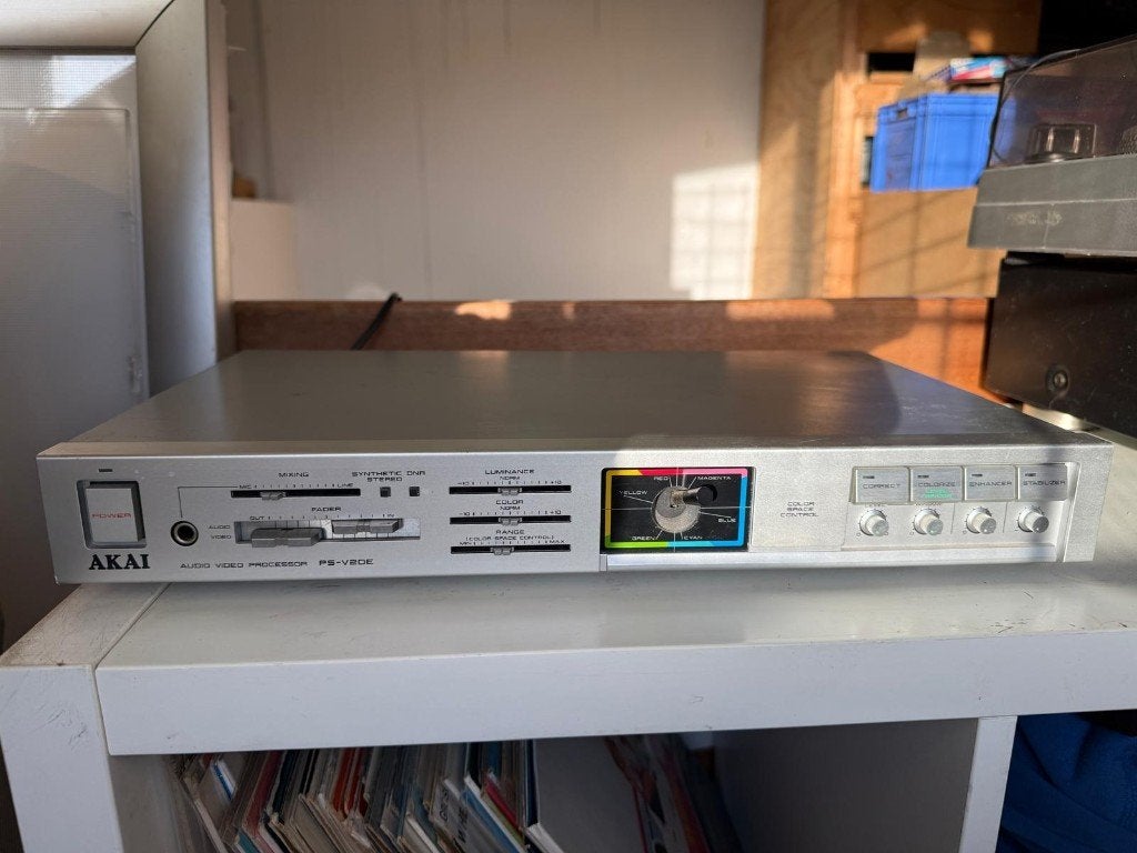 Vintage AKAI PS-V20E Audio Video Processor – Made in Japan, Ophalen of Verzenden, Audio