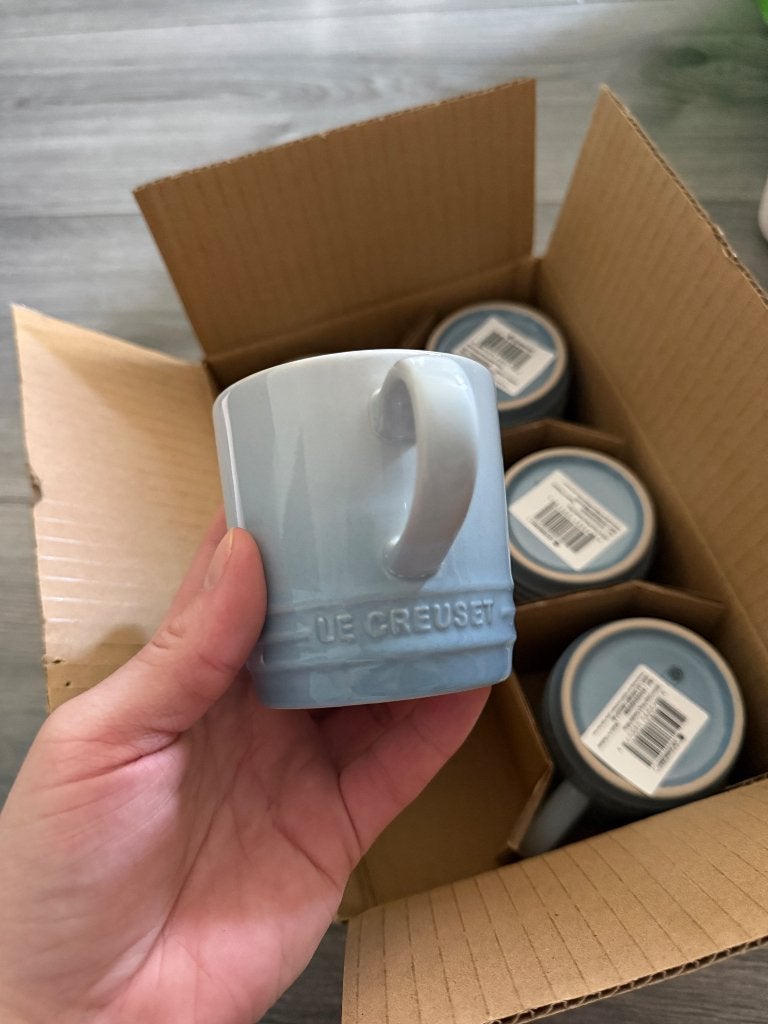 Le creuset london 200ml cappuccino mok, Nieuw, Ophalen of Verzenden, Overige stijlen, Kop(pen) en/of Schotel(s)