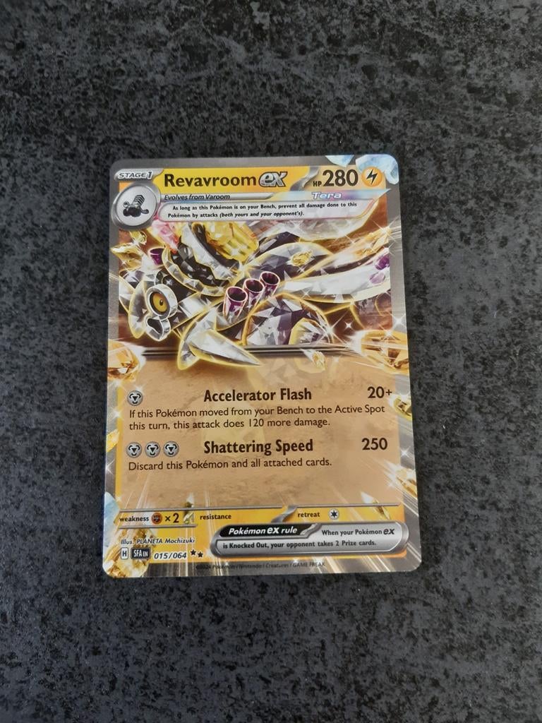 Revavroom ex Pokémon kaart (Foil), Ophalen, Nieuw, Losse kaart, Foil