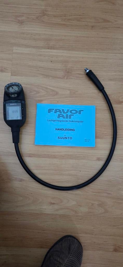 Suunto Favor Air Duikcomputer met Kompas en Handleiding, Watersport en Boten, Ophalen of Verzenden, Gebruikt, Duikcomputer