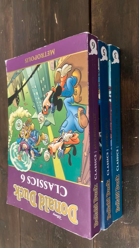 Donald Duck pockets Classics 3 delen, Meerdere stripboeken, Ophalen of Verzenden, Zo goed als nieuw