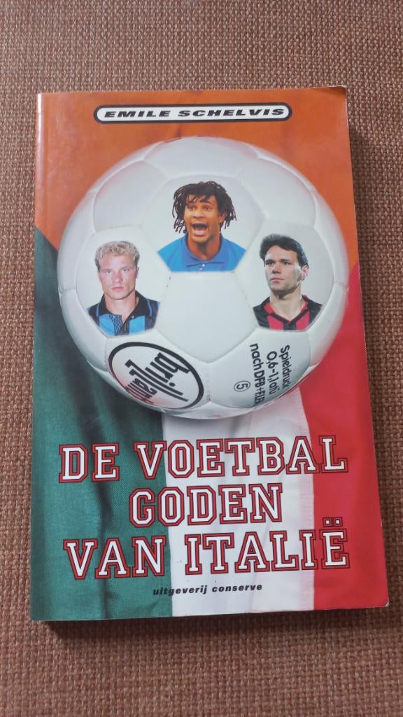 De Voetbalgoden van Italië - Emile Schelvis, Boeken, Gelezen, Verzenden, Emile Schelvis, Balsport