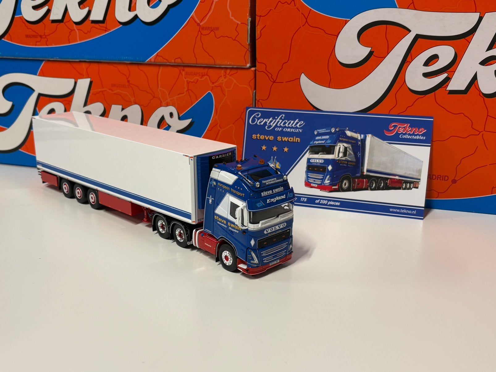 Tekno Steve Swain, Ophalen of Verzenden, Zo goed als nieuw, Bus of Vrachtwagen, Tekno