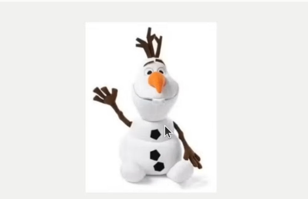 Disney Frozen grote pluche knuffel Olaf (50cm), Kinderen en Baby's, Ophalen of Verzenden, Nieuw, Overige typen