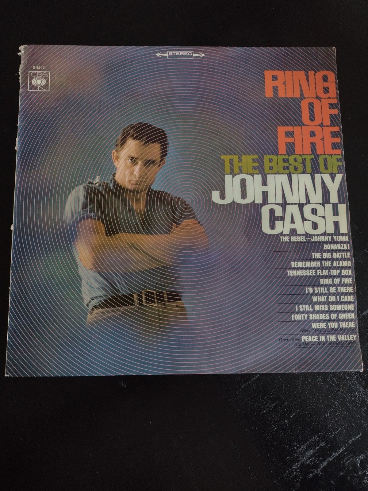 Johnny Cash - Ring of Fire: The Best Of (LP), LP, Gebruikt, Ophalen of Verzenden, 12 inch
