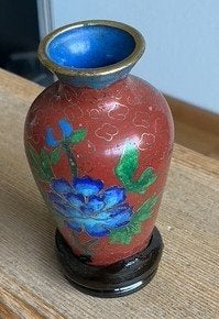 Chinees cloisonné vaasje, Antiek en Kunst, Ophalen of Verzenden