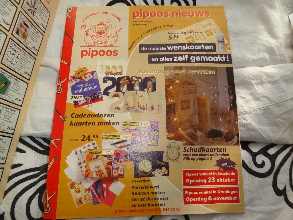 folder pipoos 1999 no 9, Ophalen of Verzenden, Gelezen
