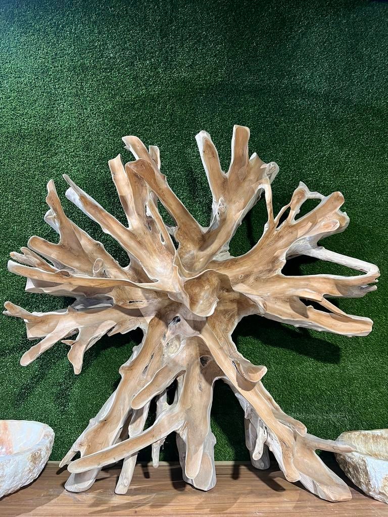 UNIEKE SUAR TEAK WORTEL ELEMENT, Ophalen of Verzenden, Nieuw