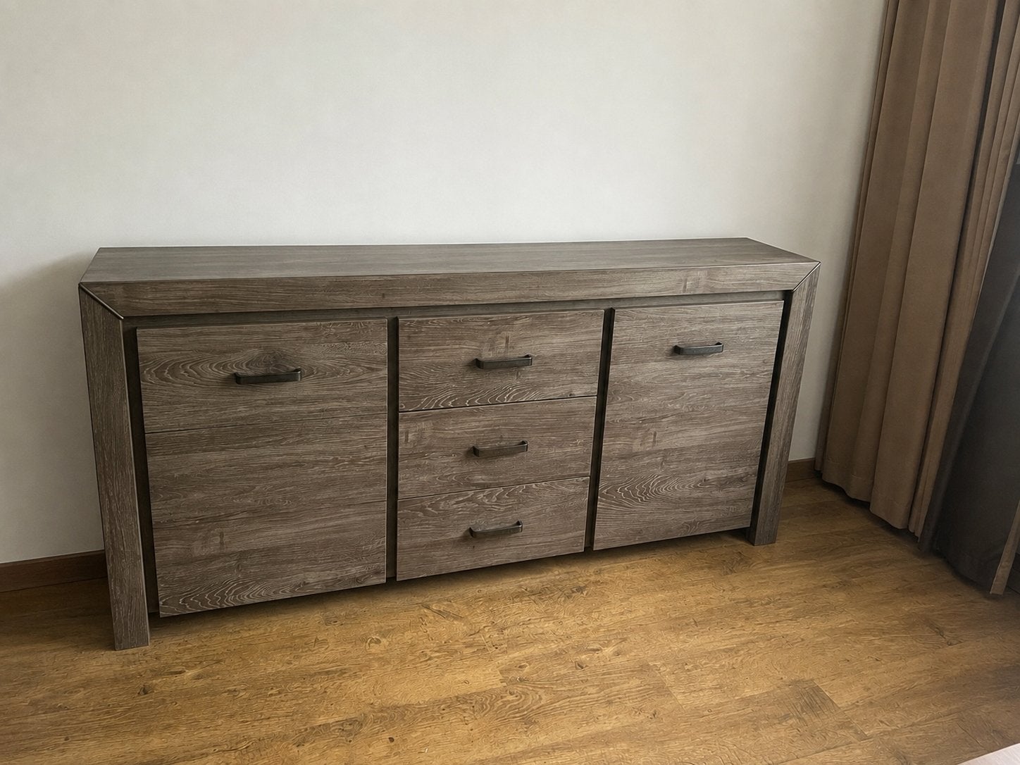 Houten Dressoir 175x43x84, Ophalen, Gebruikt, 150 tot 200 cm, Met lade(s)