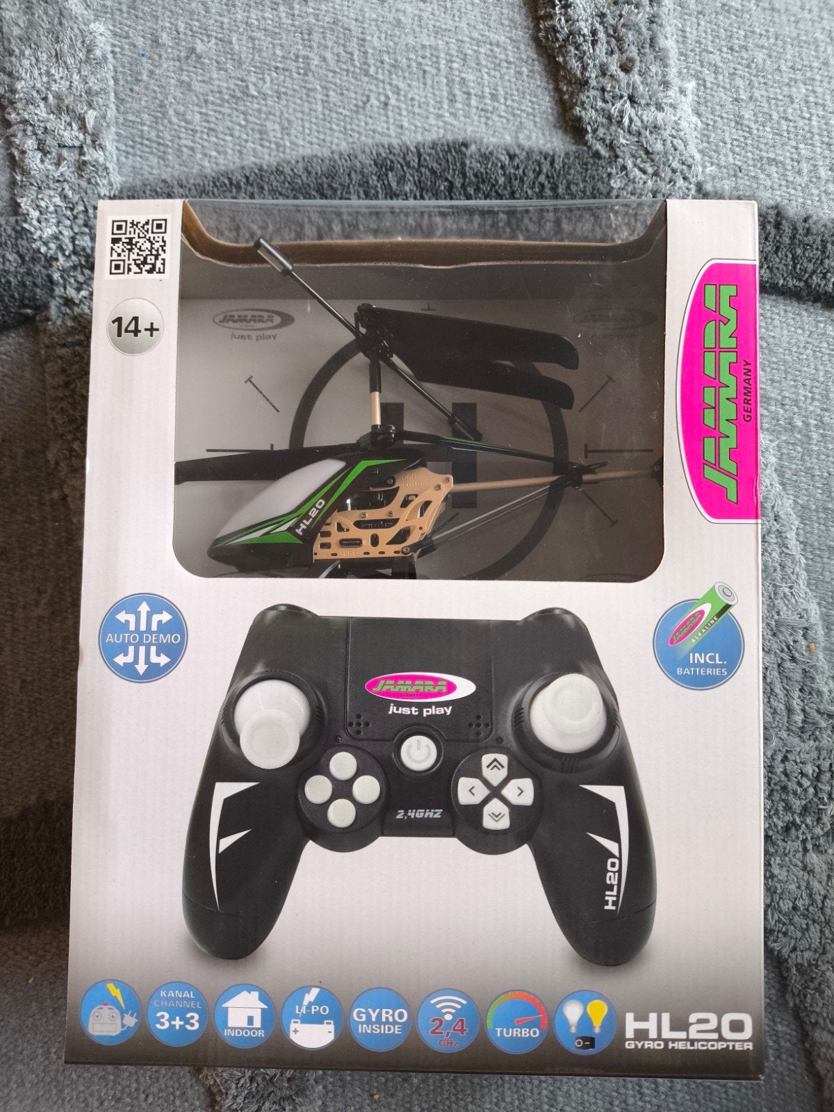 Jamara HL20 Gyro RC Helikopter (zie omschrijving), Ophalen of Verzenden