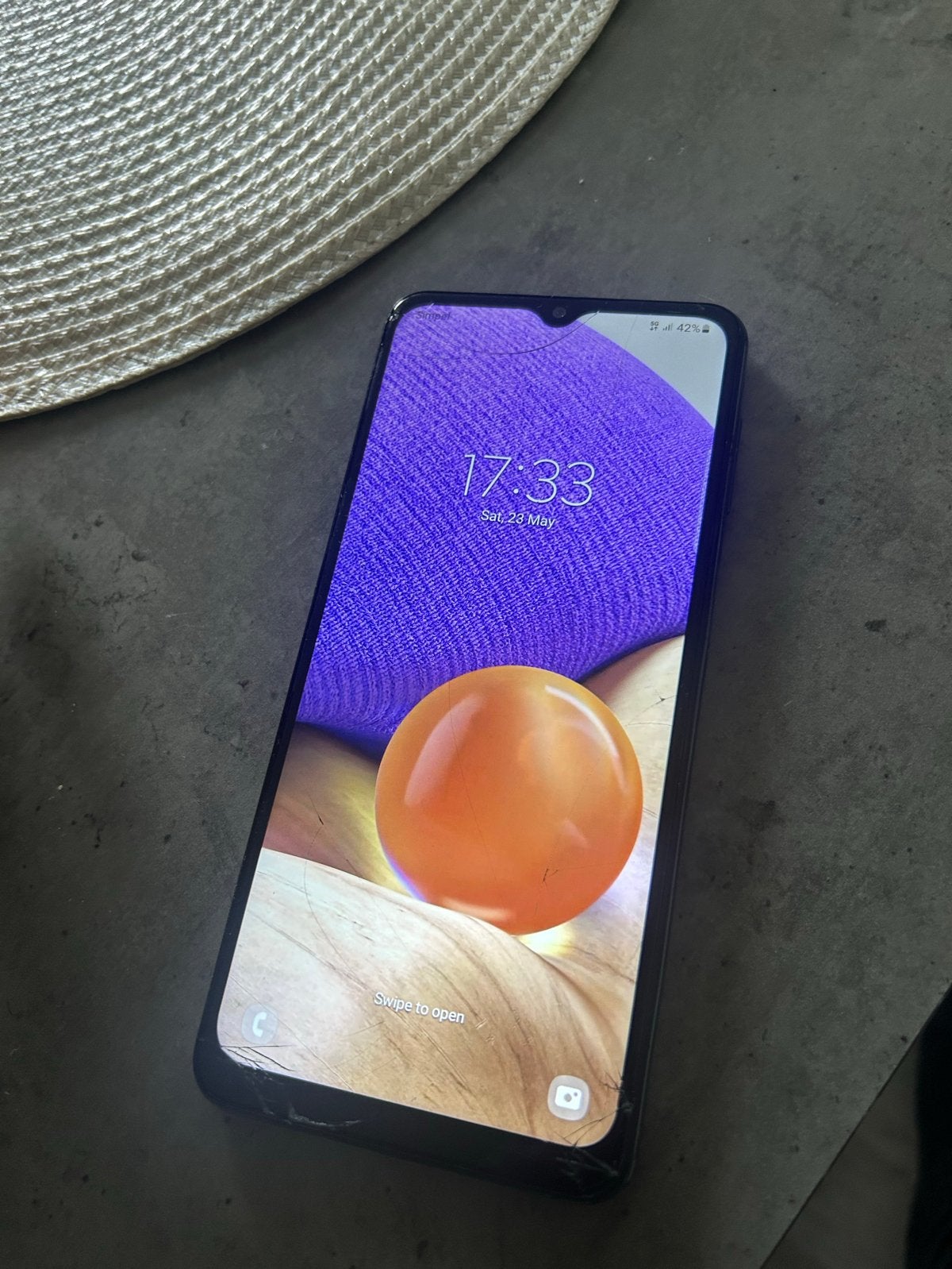 Samsung Galaxy A32 5G Zwart - Gebruikt, Telecommunicatie, Mobiele telefoons | Samsung, Gebruikt, Zwart, Touchscreen, Ophalen of Verzenden