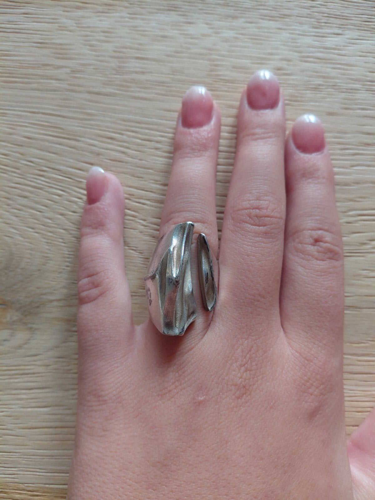 Lapponia Ring - Echt Zilver, Maat 17,5, Gebruikt, Ophalen of Verzenden, 17 tot 18, Dame