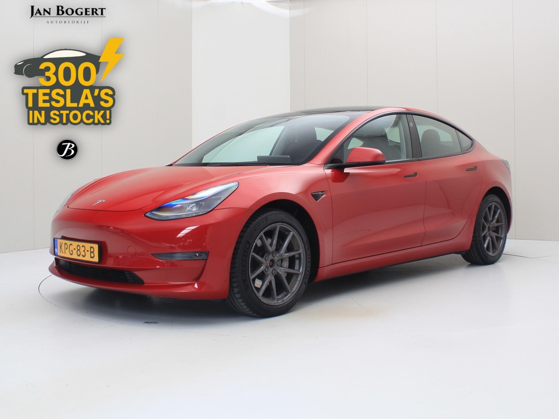 Tesla Model 3 Long-Range AWD 351pk 75 kWh UPGRADE [ WARMTEPO, Auto's, Automaat, Gebruikt, Zwart, Adaptive Cruise Control