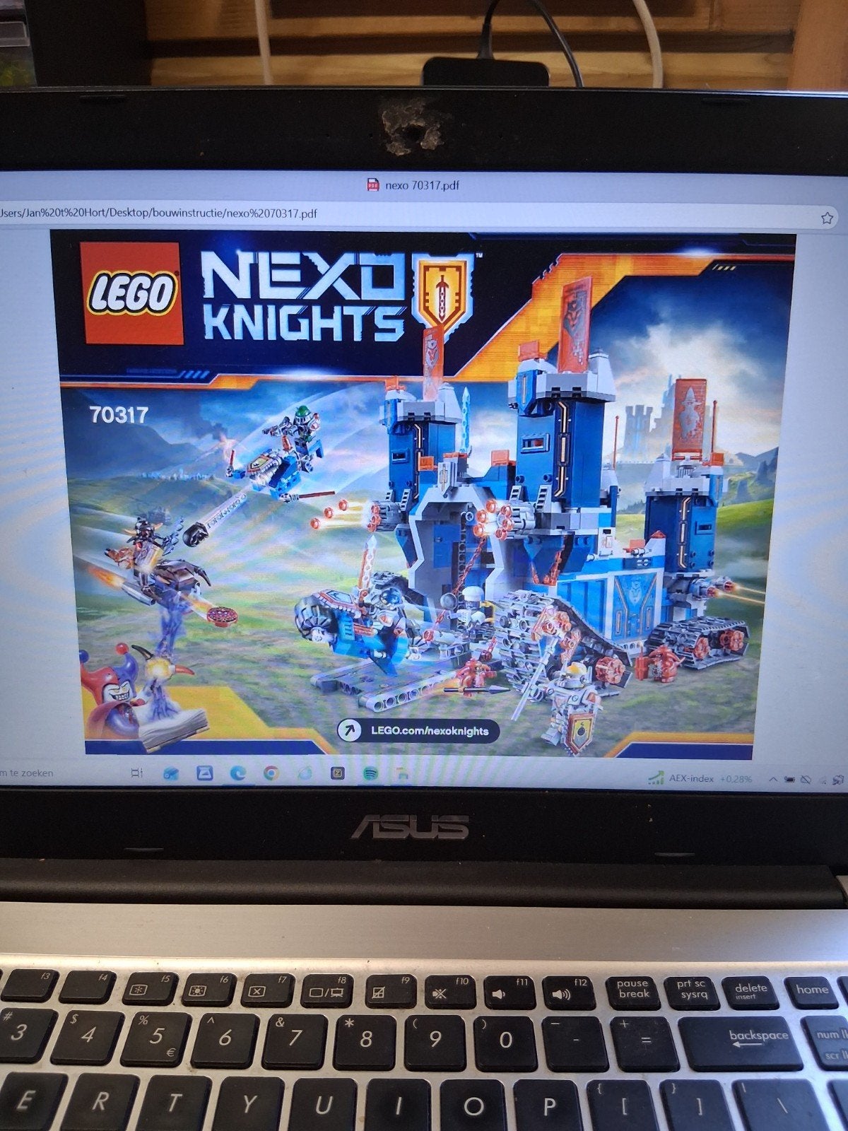 lego nexo knights 70317, Ophalen of Verzenden, Zo goed als nieuw