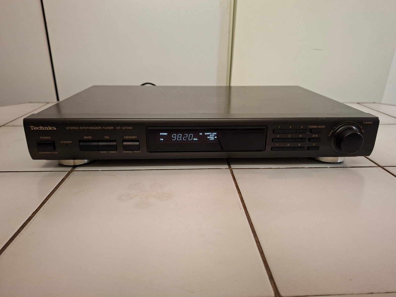 Te koop: Technics ST-GT350 Stereo Synthesizer Tuner, Audio, Tv en Foto, Tuners, Ophalen, Gebruikt
