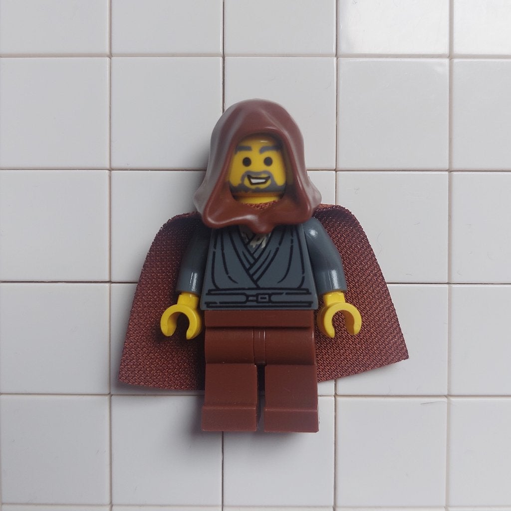 LEGO Star Wars Minifig - Jedi Bob - sw1379, Ophalen of Verzenden, Zo goed als nieuw