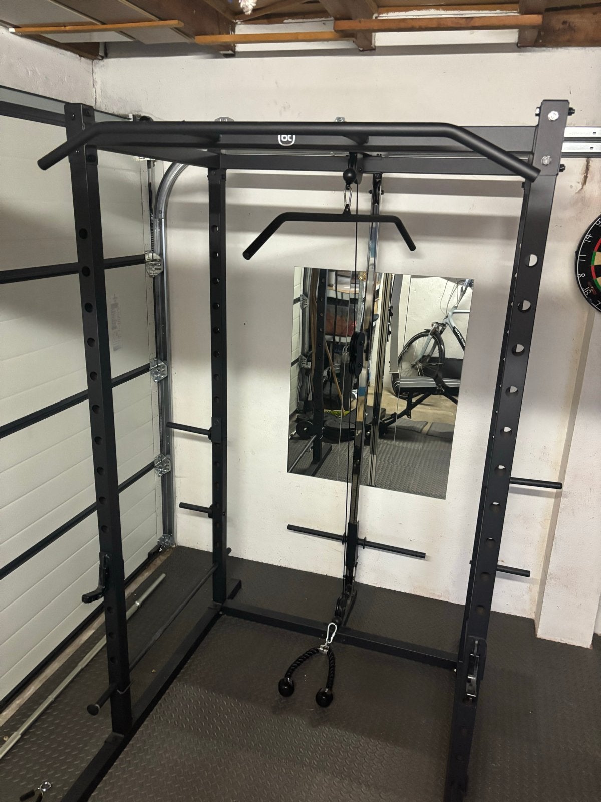 Power Rack met Lat Pulldown, Ophalen, Zo goed als nieuw, Armen, Overige typen