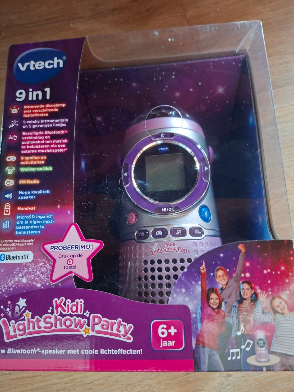 VTech Kidi LightShow Party 9-in-1 Bluetooth Speaker, Ophalen, Nieuw, 6 jaar of ouder