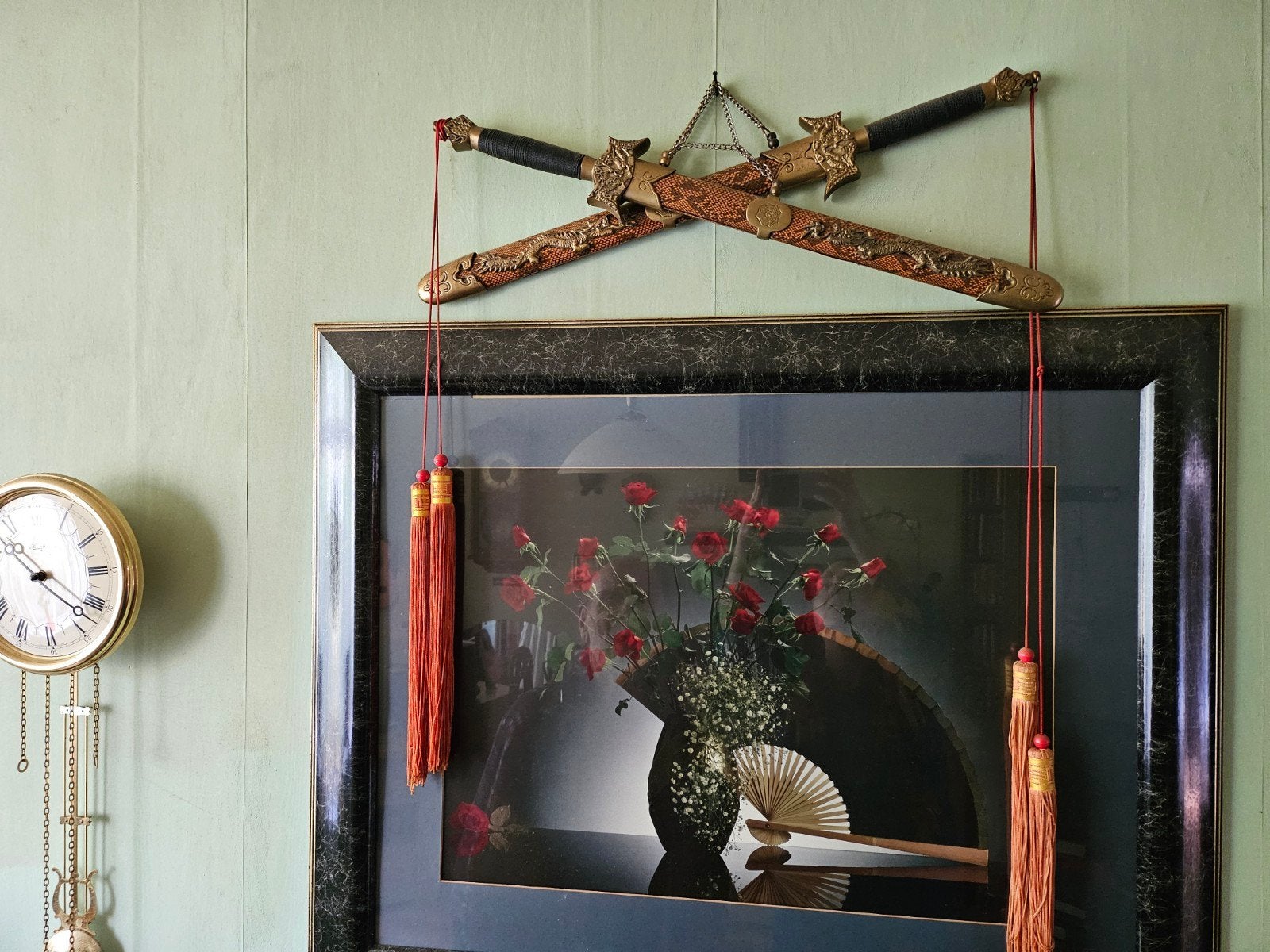 Decoratieve Sier Zwaarden met Drakenmotief, Verzamelen, Ophalen of Verzenden, Zo goed als nieuw