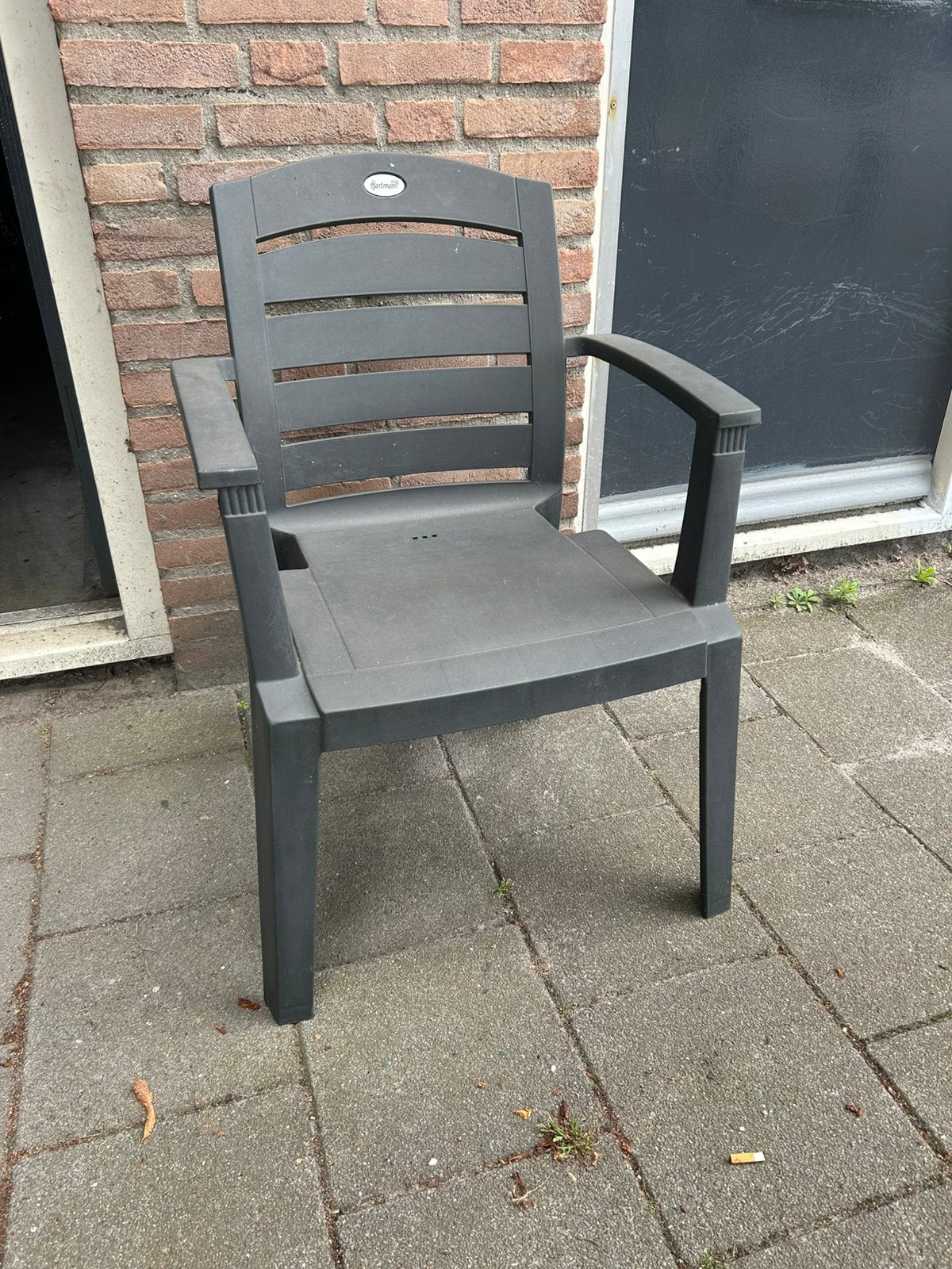 Tuinstoel Hartman, Ophalen, Gebruikt, Kunststof