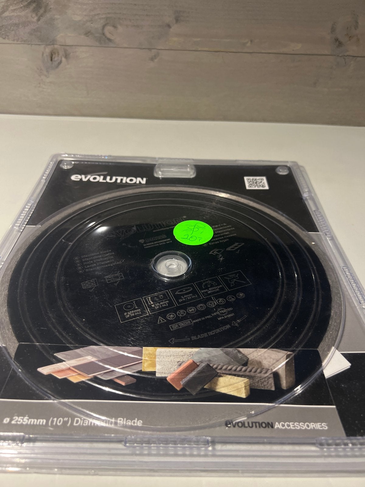 Evolution 255mm (10") Diamant Zaagblad - Nieuw, N, N, Nieuw, Ophalen of Verzenden