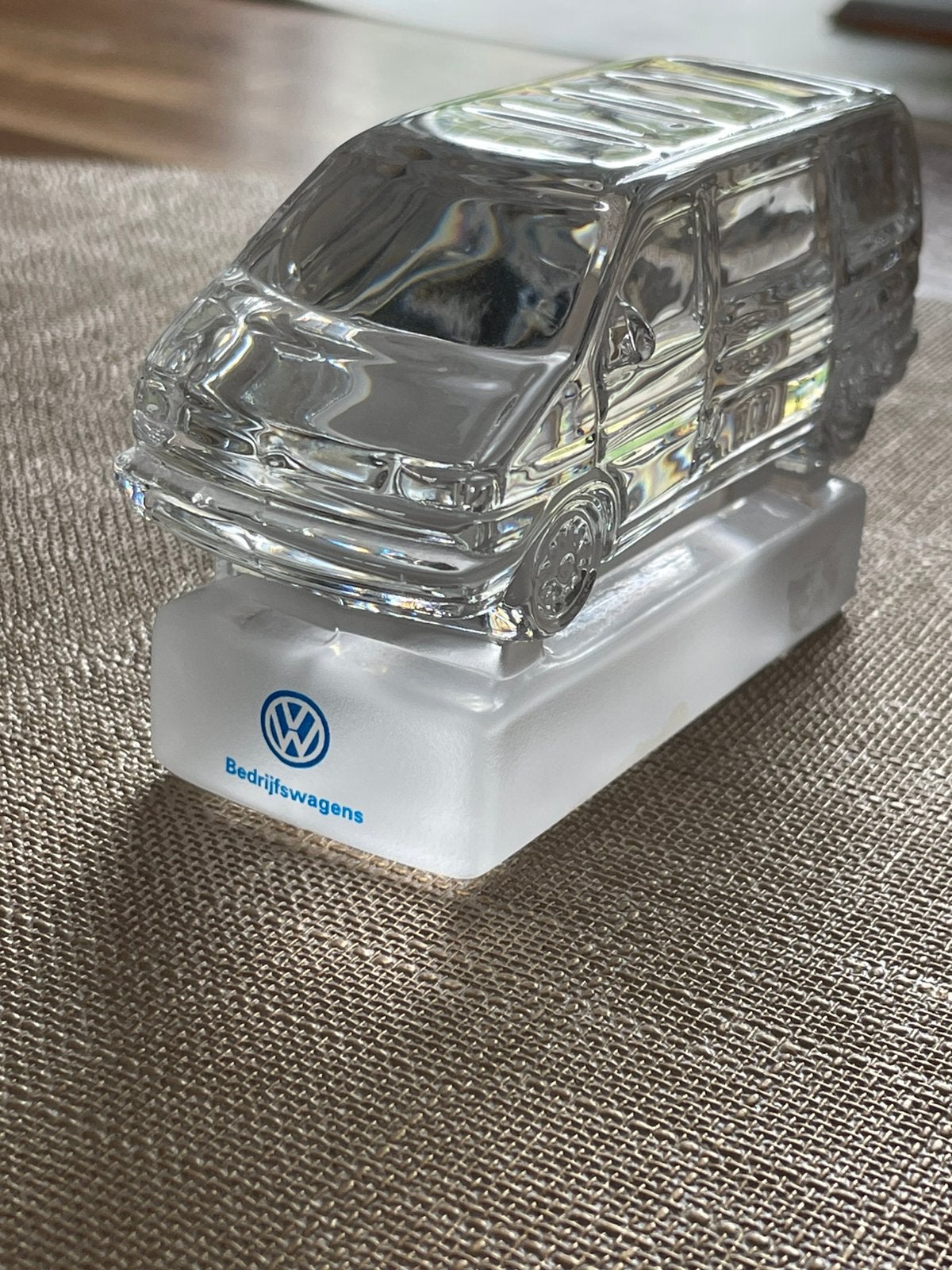 Volkswagen transporter glazen reclame, Ophalen of Verzenden, Nieuw, Auto's