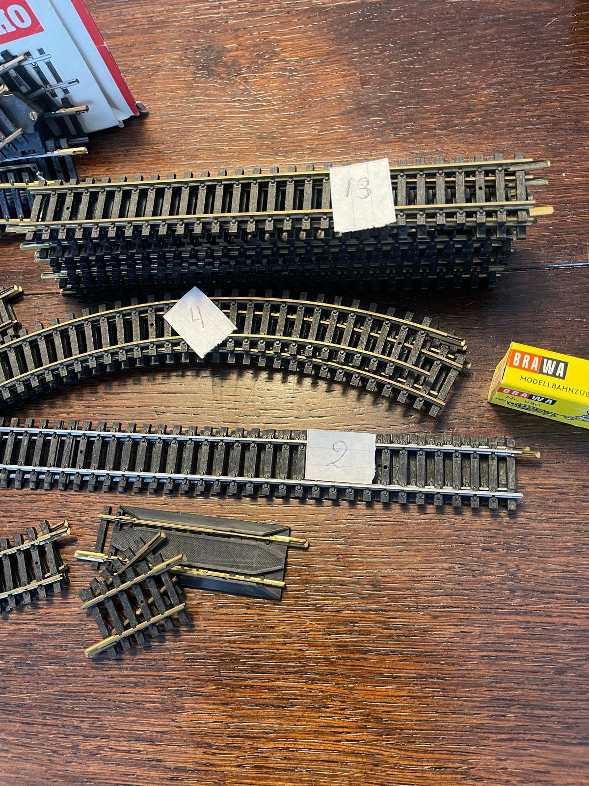 Grote verzameling modeltrein accessoires en treinen, Gebruikt, Overige typen, Ophalen of Verzenden, Fleischmann