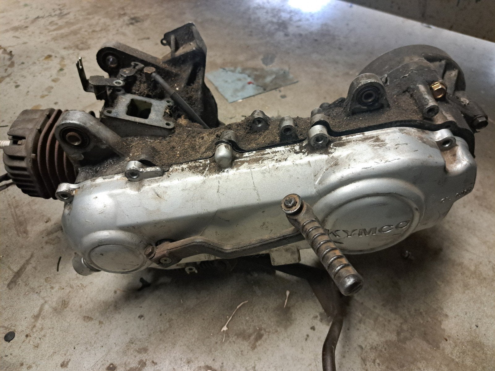 Kymco scooter motorblok - Gebruikt, Fietsen en Brommers, Brommeronderdelen | Scooters, Ophalen of Verzenden, Gebruikt, Blok, Kymco