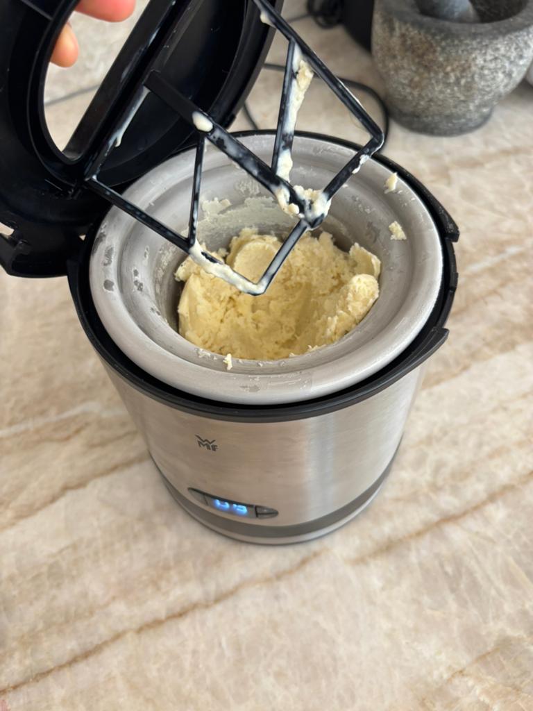 Wmf ijsmachine zgan, Witgoed en Apparatuur, Keukenmixers, Ophalen of Verzenden, Zo goed als nieuw, 3 snelheden of meer