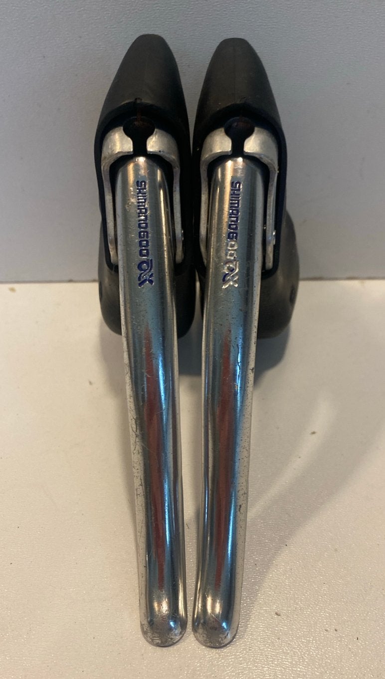 Shimano 600 AX. Remgrepen  - Vintage, Remmen, Gebruikt, Ophalen of Verzenden, Aluminium