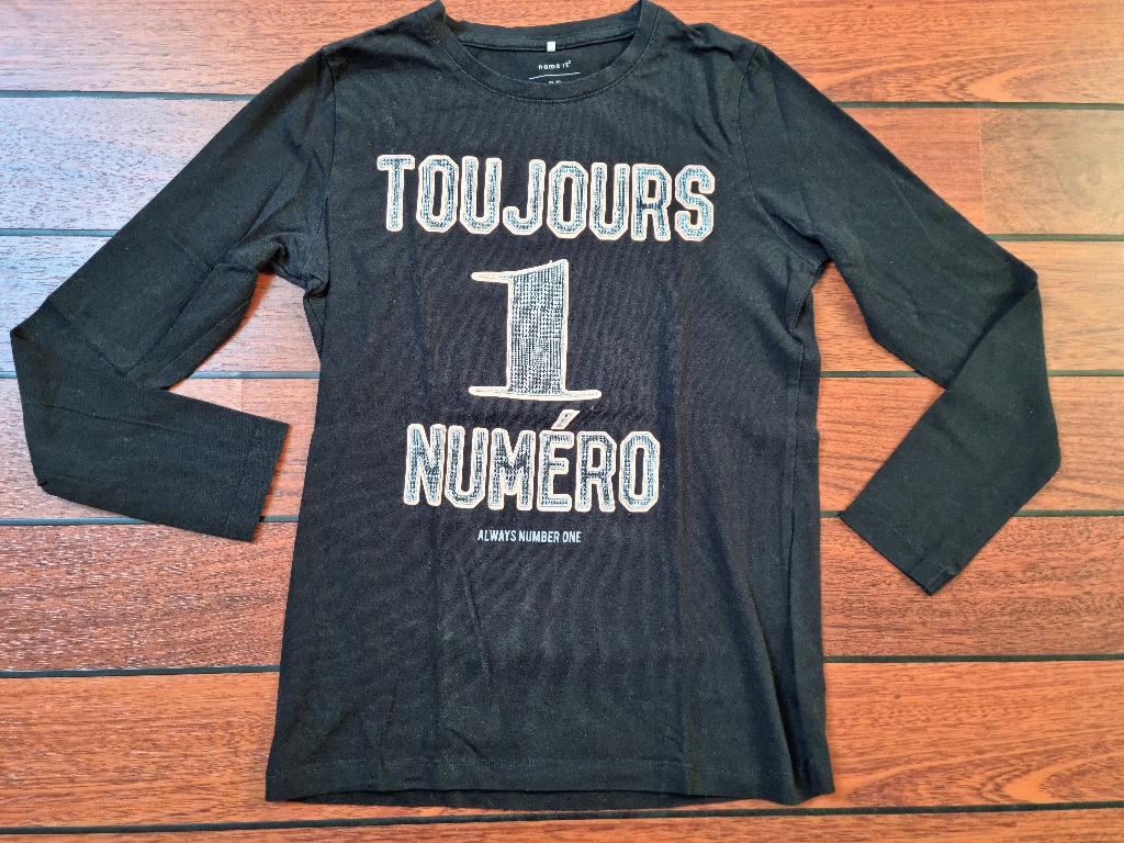 NAME IT shirt maat 146/152 ** LEUK SHIRT **, Kinderen en Baby's, Kinderkleding | Maat 146, Gebruikt, Meisje, Ophalen of Verzenden