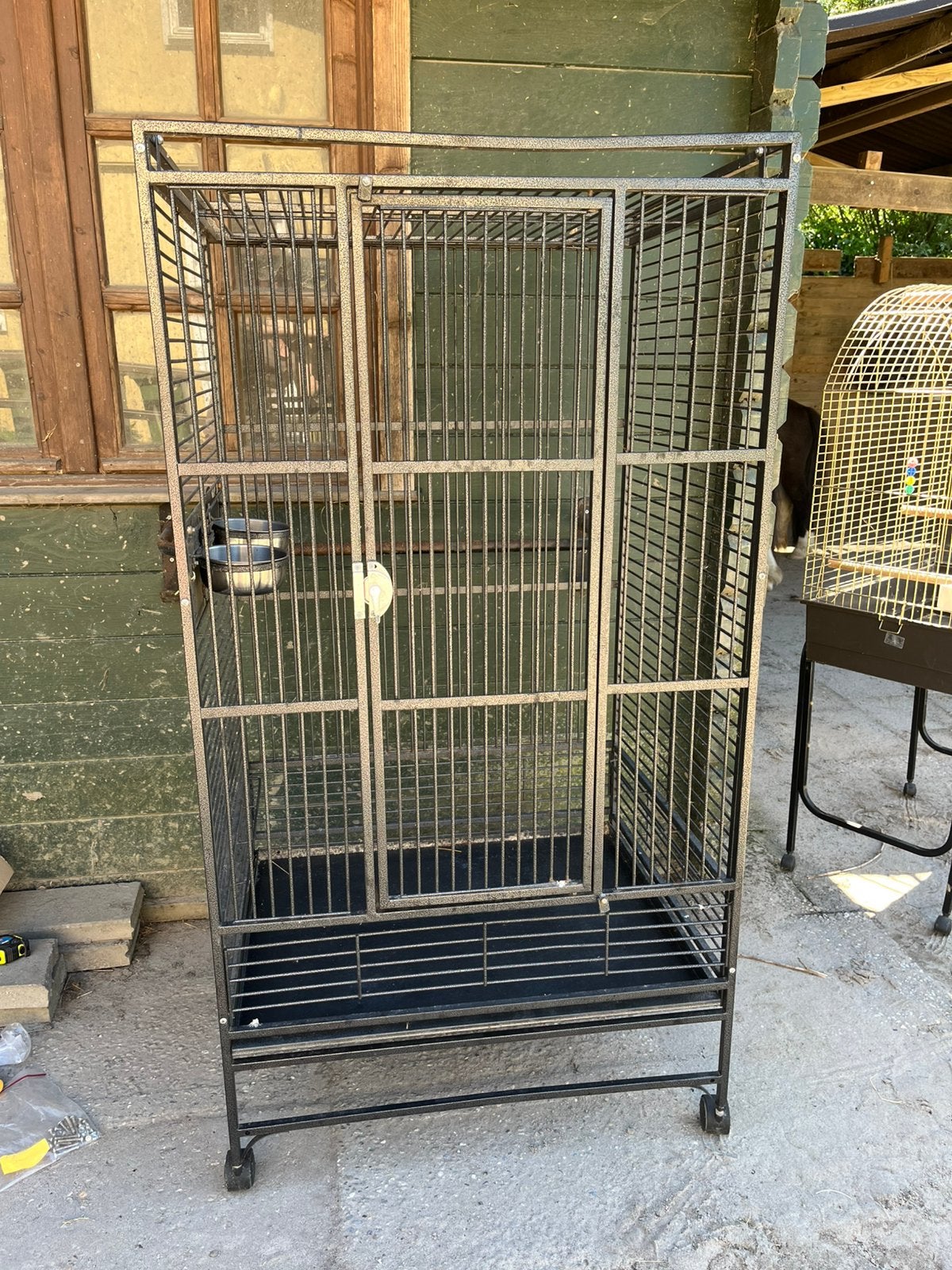 Vogelkooi, Dieren en Toebehoren, Ophalen, Gebruikt, Metaal, Vogelkooi