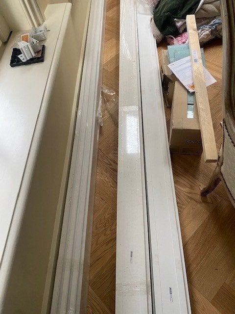 Hoge plinten & architraven, Ophalen, Nieuw, Mdf, 200 tot 250 cm