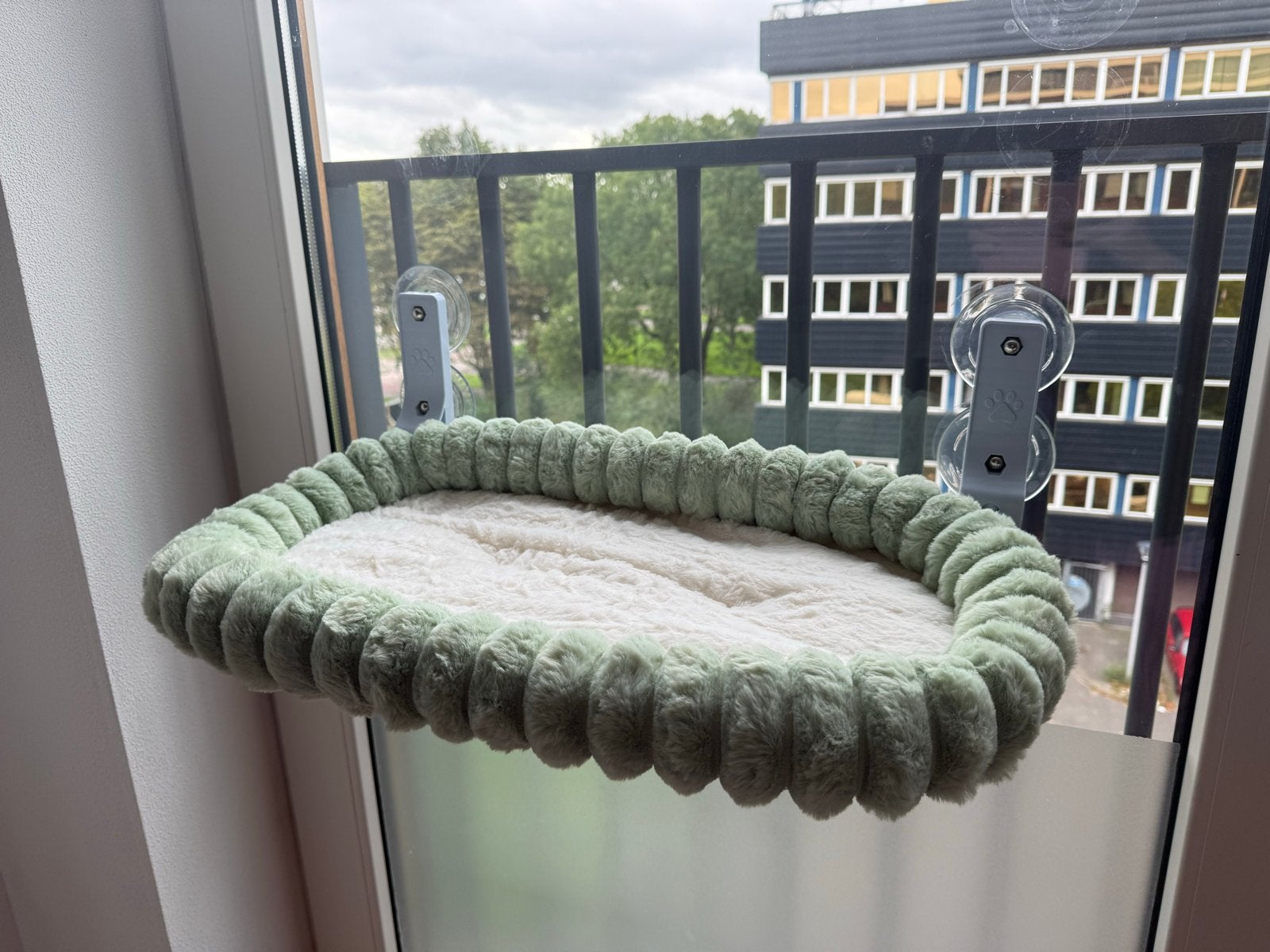 Kattenmandje aan raam, Dieren en Toebehoren, Ophalen, Nieuw