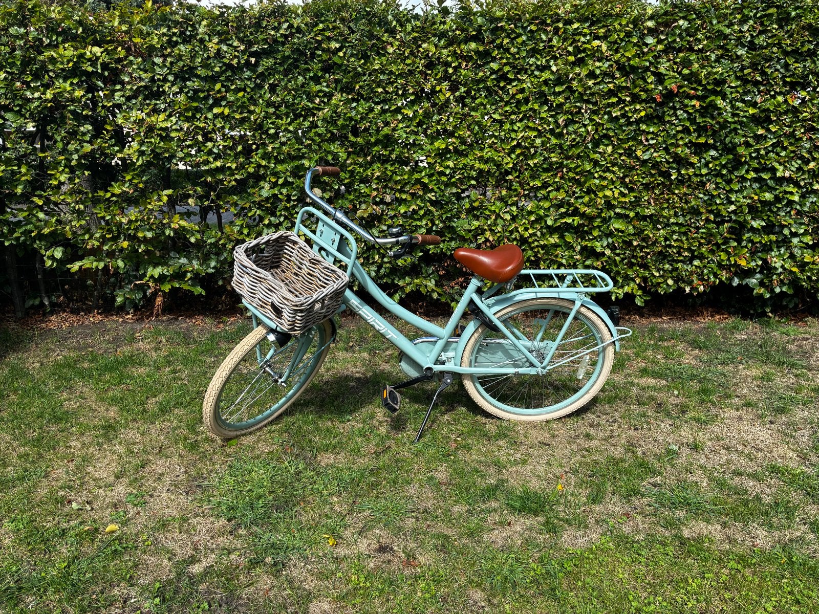 Leuke meisjesfiets met mandje, Terugtraprem, 47 tot 50 cm, Ophalen, Overige merken