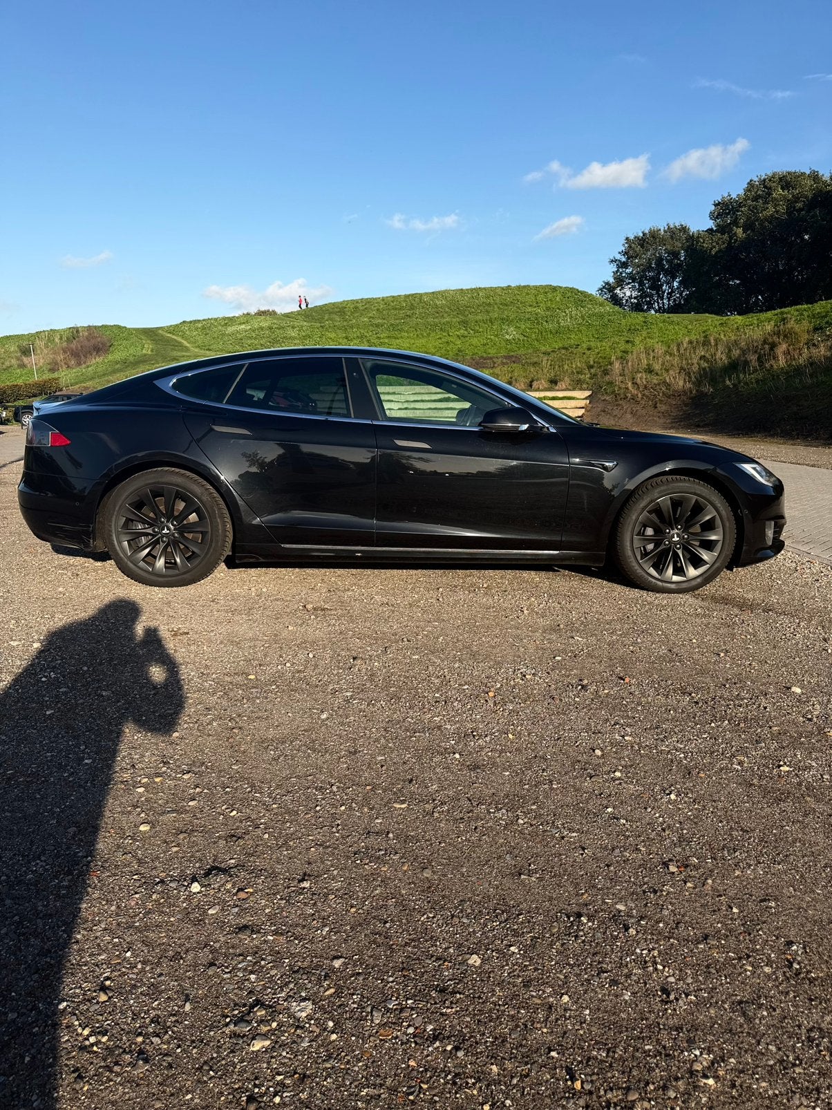 Tesla Model S 2018 Zwart, Auto's, Zwart, Zwart, Vierwielaandrijving, Particulier