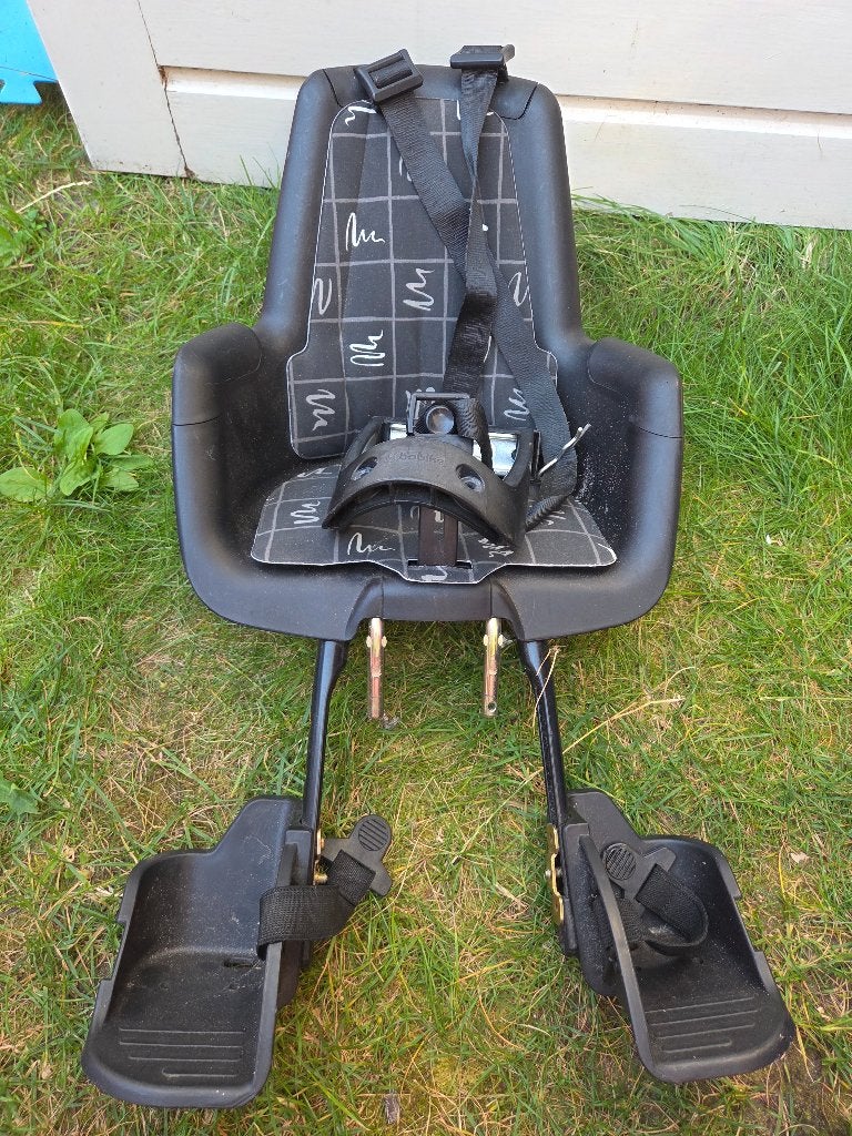 Bobike fietsstoeltje voor voorop Gebruikt, Ophalen, 0 t/m 18 kg, Voorzitje, Bobike