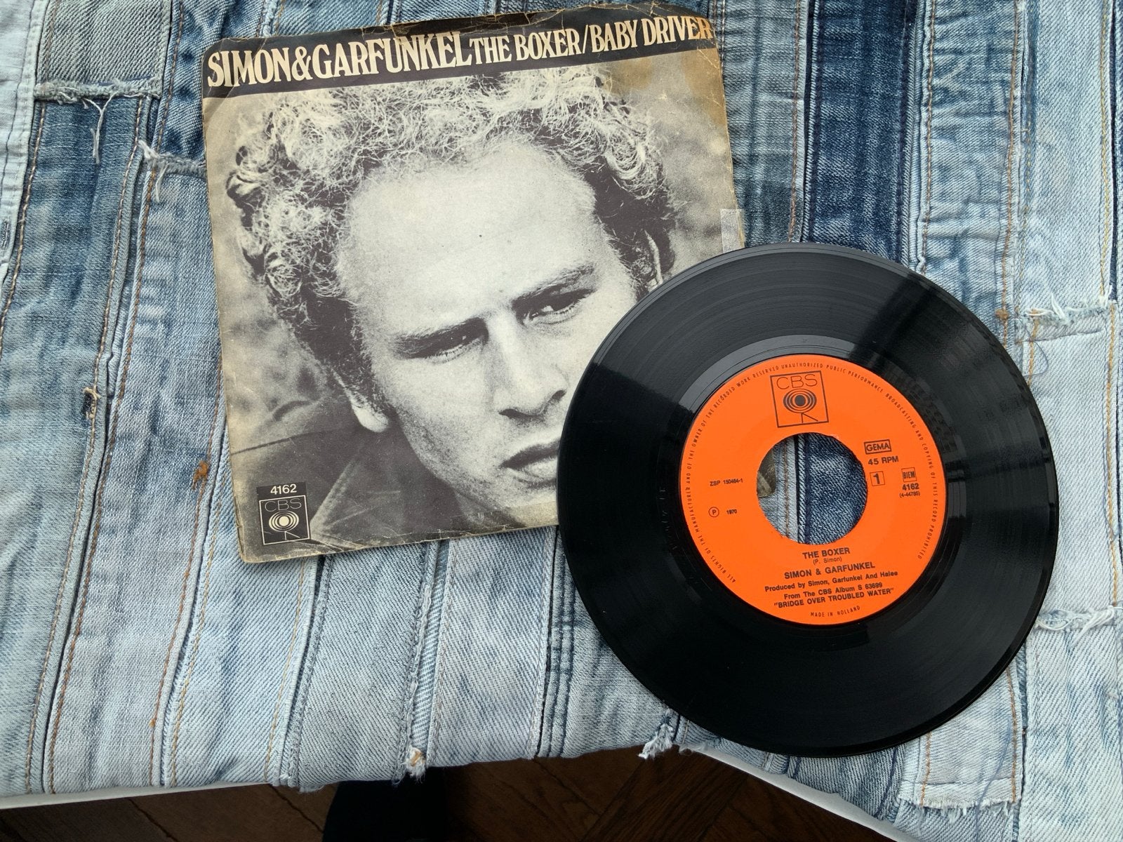 Simon & Garfunkel - The Boxer / Baby Driver (Single), Gebruikt, 7 inch, Single, Pop